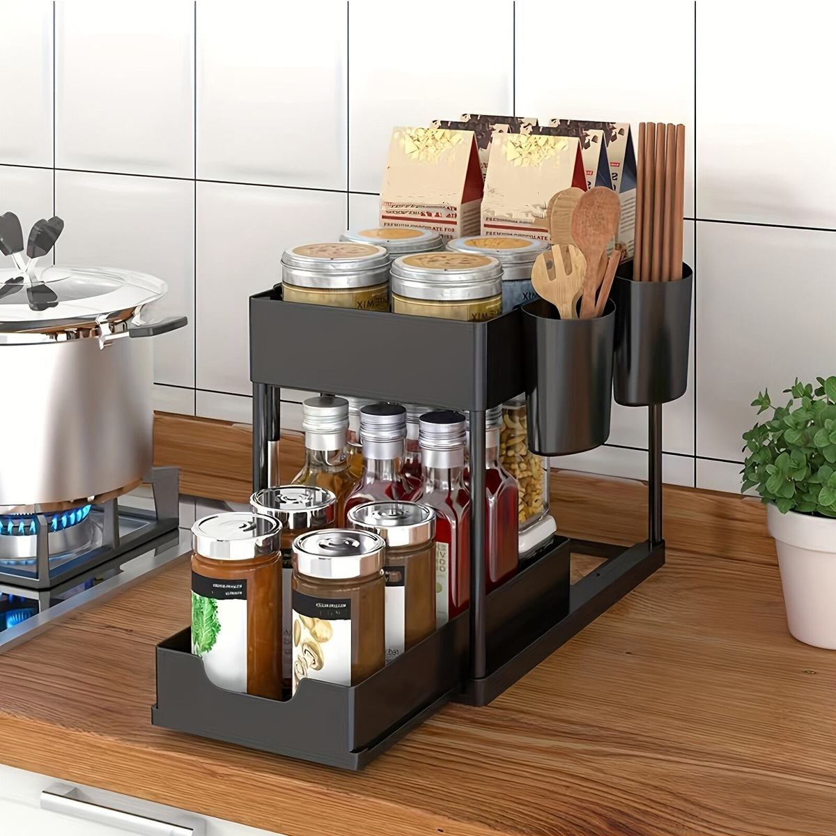 ShelfEase™ Cabinet Organizer