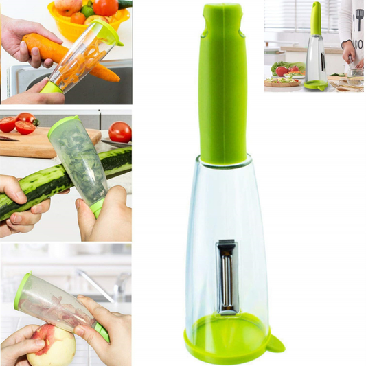 PeelVault™ Mess-Free Peeler