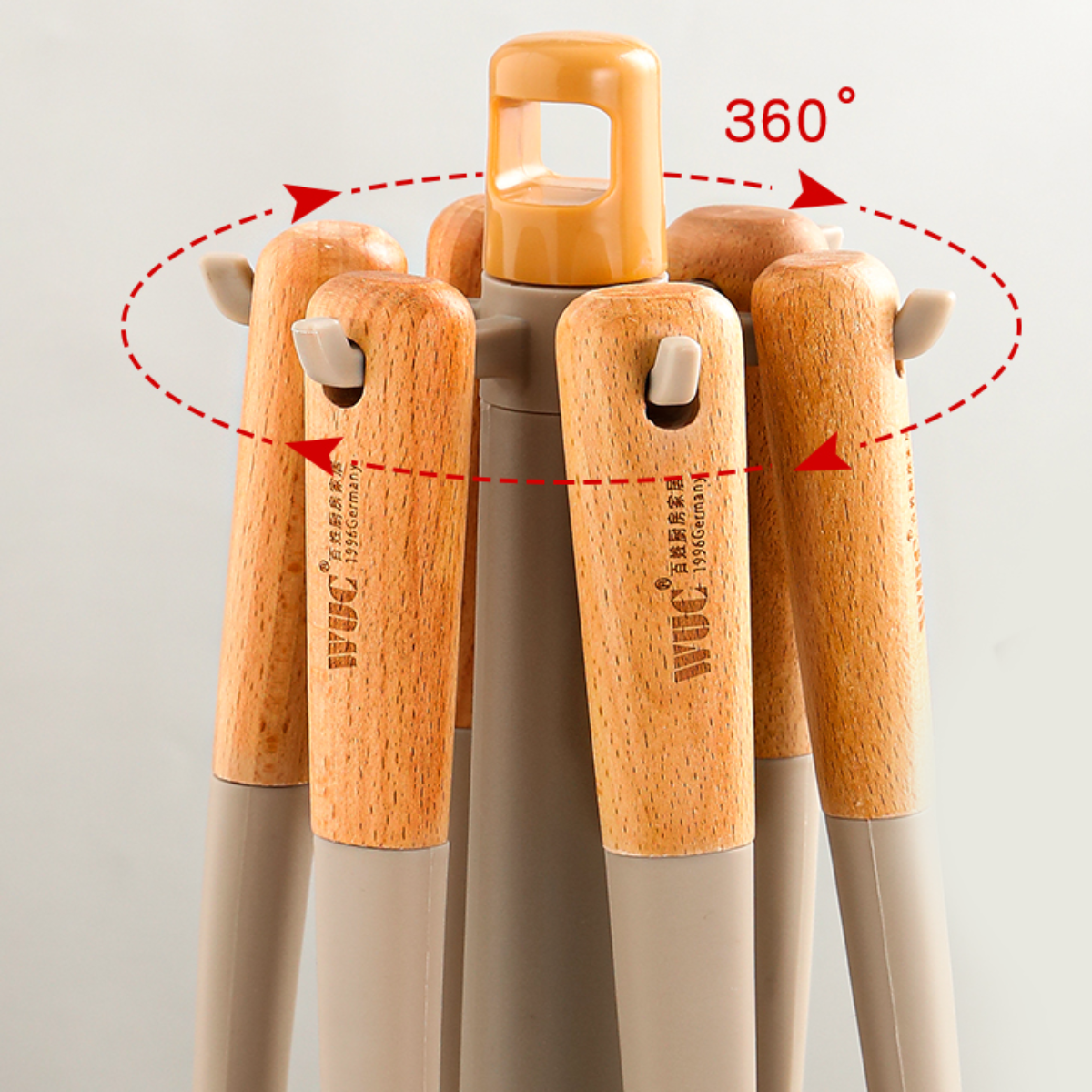 WoodSil™ Silicone Utensil Set