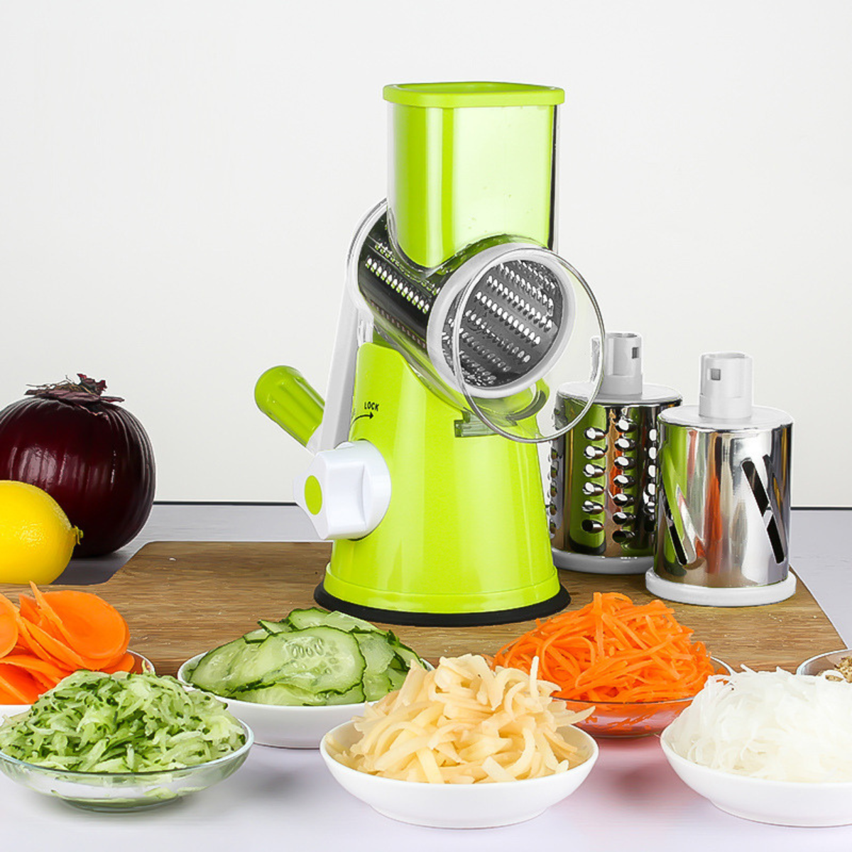 PrepSpin™ Rotary Food Slicer
